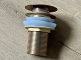 messing Afvoerplug handgegraveerd