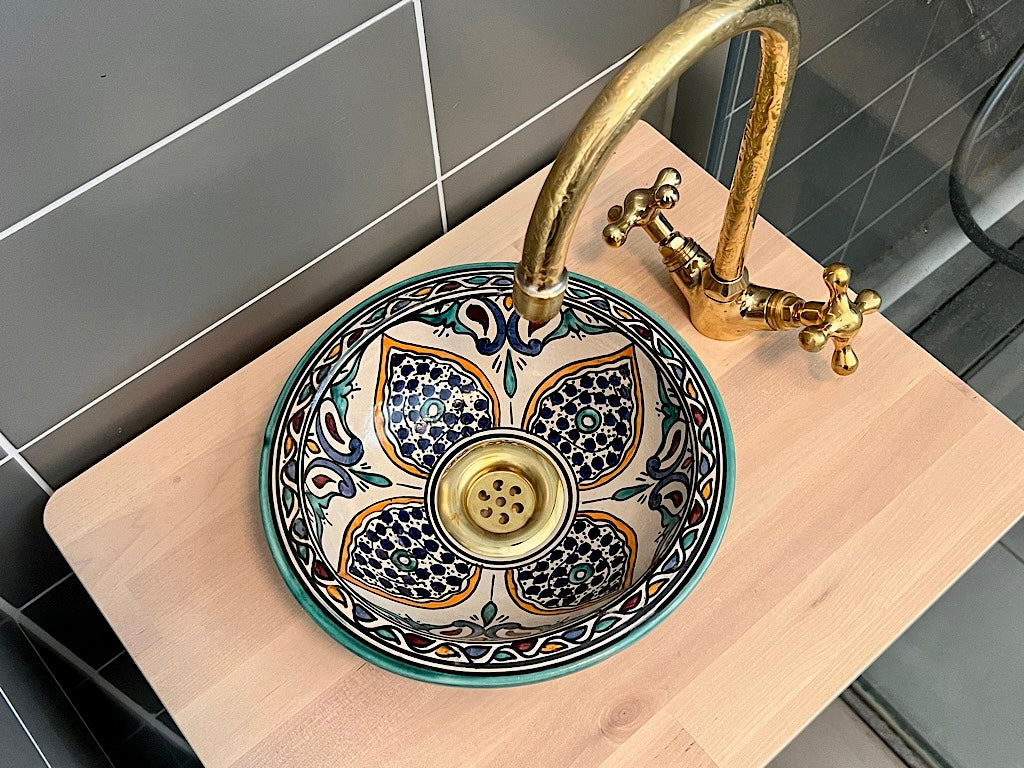 Marokkaanse waskom 25 cm
