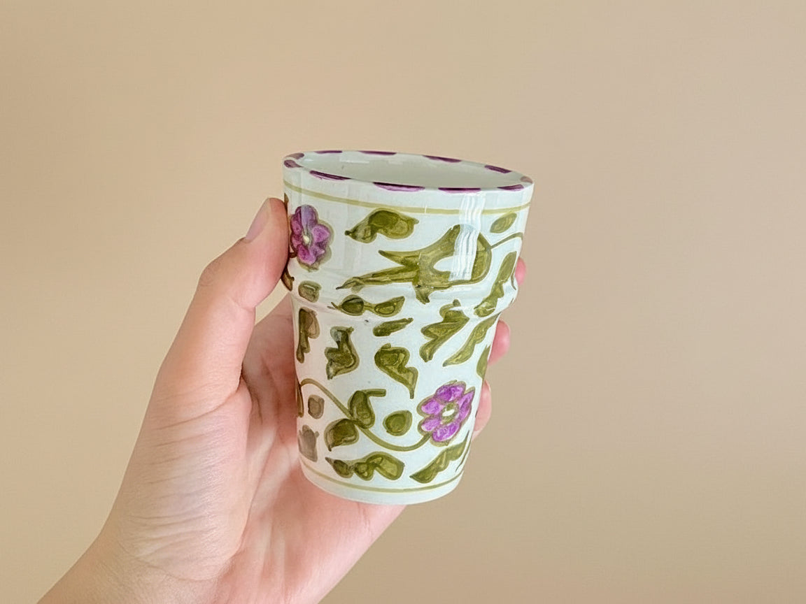 Marokkaanse Aardewerk Beker