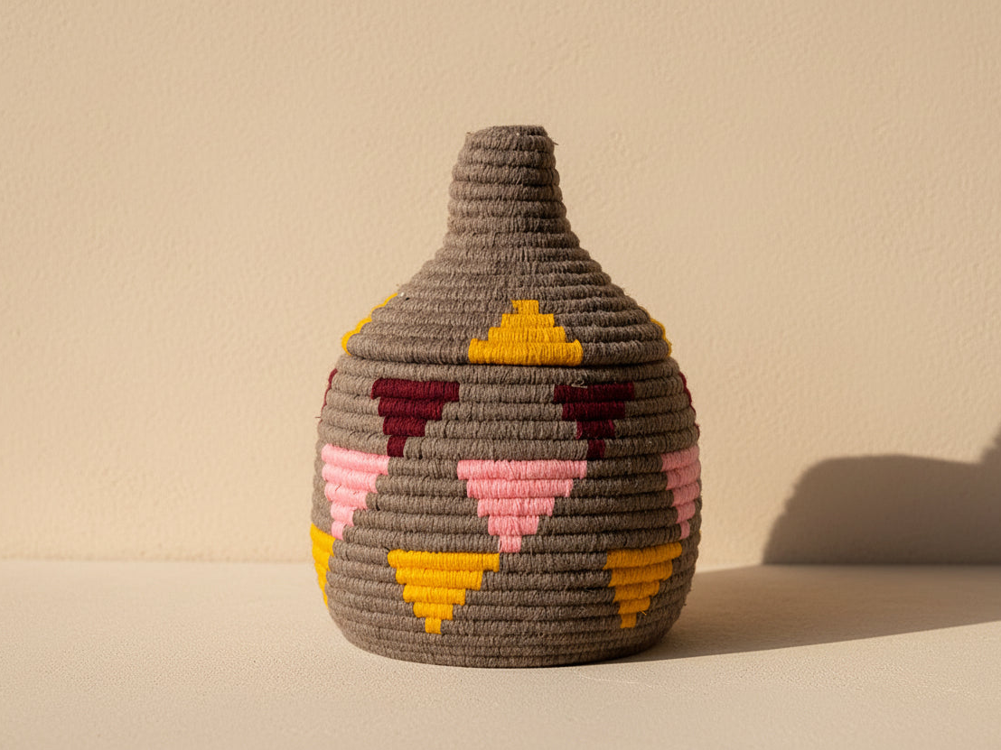 Berbermand gekleurd 