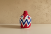 Berber Wollen Mand Rood/Wit/Blauw