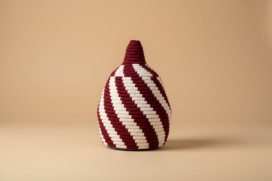 Berbermand bordeauxrood 