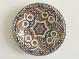 Handgemaakte Marokkaanse Schaal Casablanca 26cm