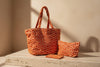 Marrakech shopper oranje 