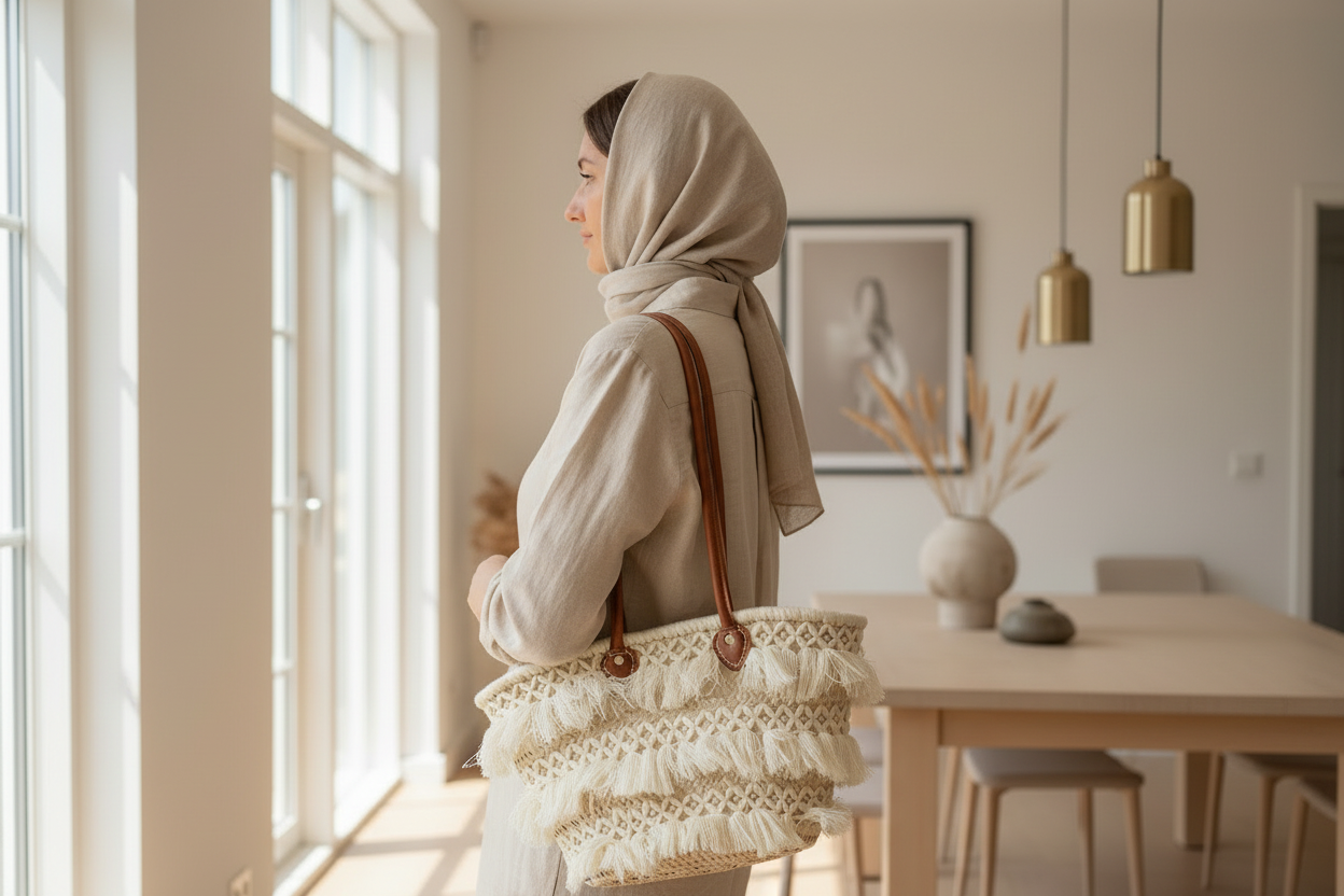 Marokkaanse strandtas 