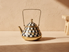 Inlay messing pot